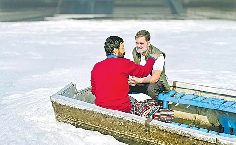 Rahul Gandhi releases video of pollutants in Yamuna River