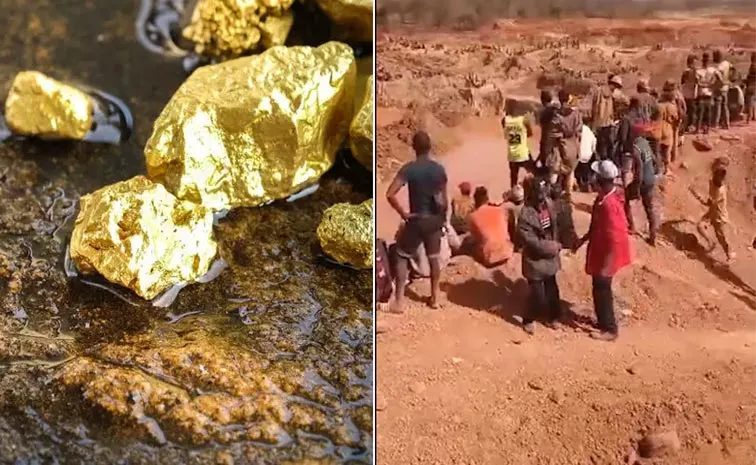 Landslide Accident At Gold Miners In Southern Mali