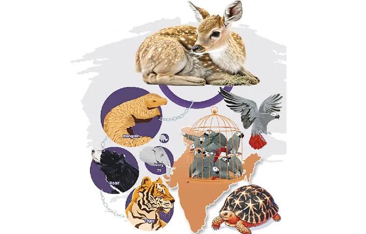 Illegal export of wildlife to other countries