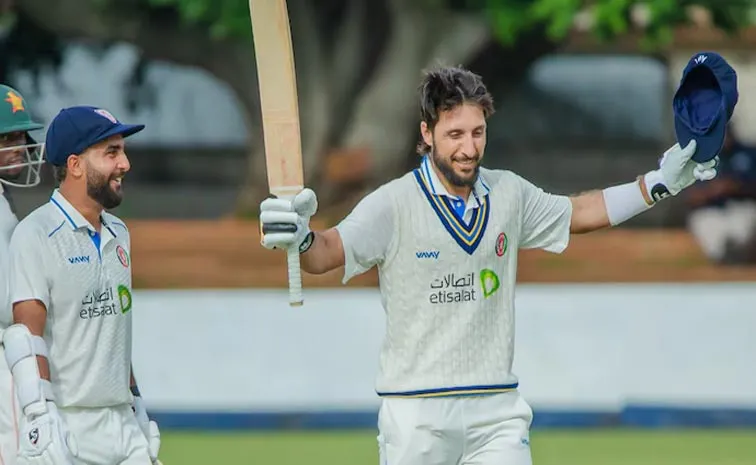 ZIM VS AFG 2nd Test: Rahmat Shah Completes His Third Test Century