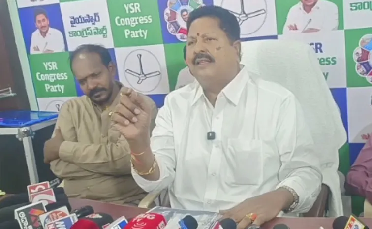 YSRCP Leader Karumuri Nageswara Rao On Tetali Cattle factory