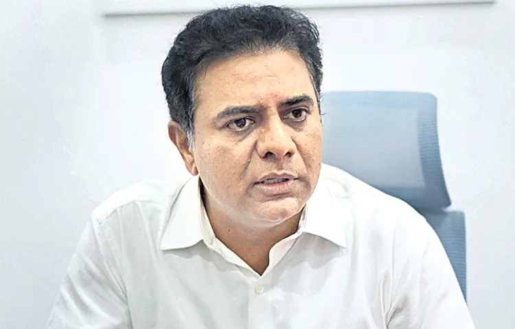 KTR fires against the state government