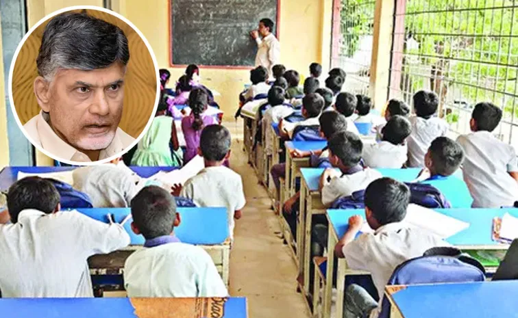 Chandrababu Govt Delay In Payment Of Salaries To Government Teachers