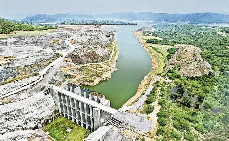 Water transfer from Eedula to Dindi lift irrigation