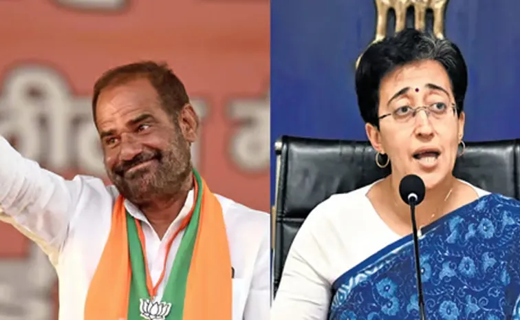 BJP candidate Ramesh Bidhuri comments on Delhi CM Atishi