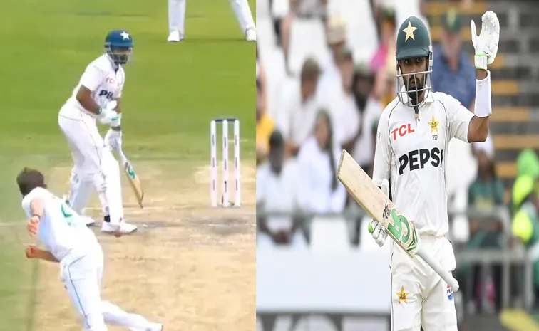 SA vs Pak 2nd Test: Babar Azam Loses Cool After South African Pacer Wild Throw At Him