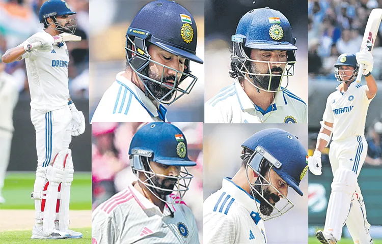 Seniors who could not play big innings in Border Gavaskar Trophy