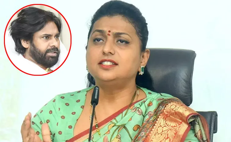 YSRCP RK Roja Serious Comments On Pawan Kalyan