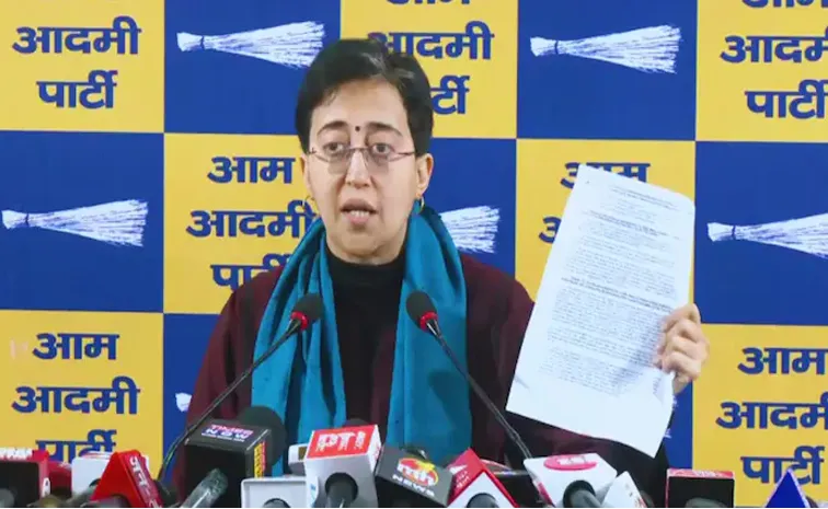 Delhi Cm Atishi Pressmeet On House Cancellation By Centre