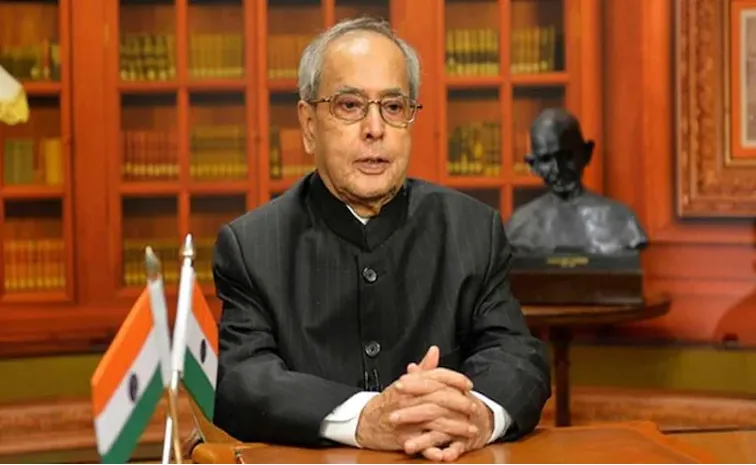 Centre Alloted Place For Former President Pranab Mukherjee Memorial