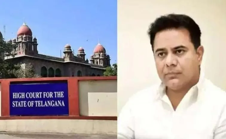 KTR Filed Lunch Motion Petition In High Court Over ACB Investigation