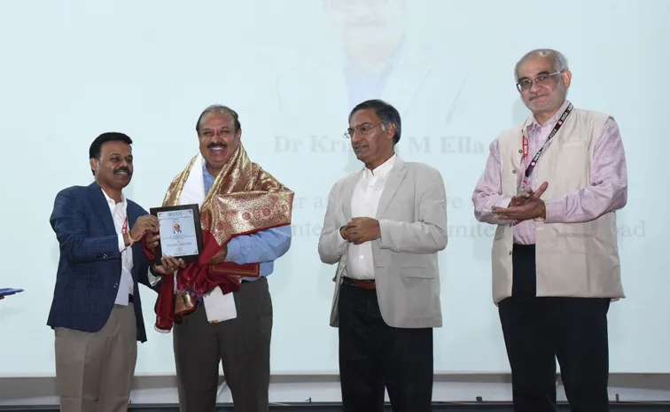Bharat Biotech Dr Krishna Ella Recognised with Prestigious INSA India Fellowship