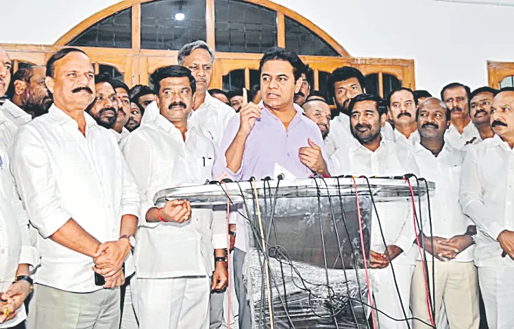 Party leaders meet with KTR in wake of High Court verdict