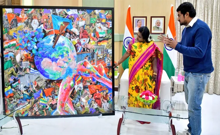 venkatesh kandunoori interesting arts on nature