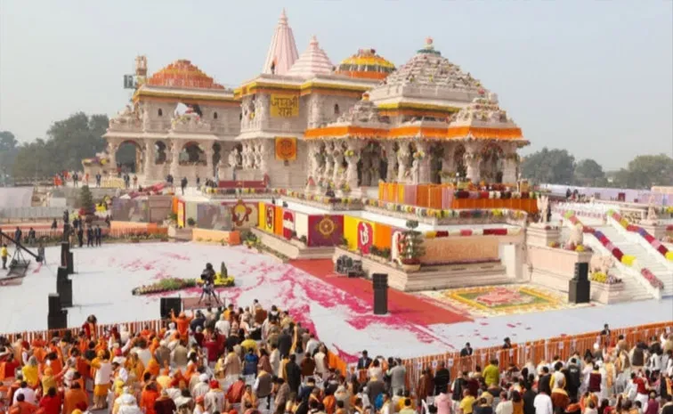 Ayodhya Ram Temple Crowd 70 Lakh People Arrived in 10 Days