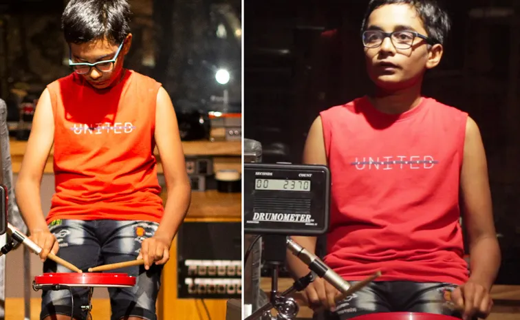 World's fastest young drummer like Sivamani