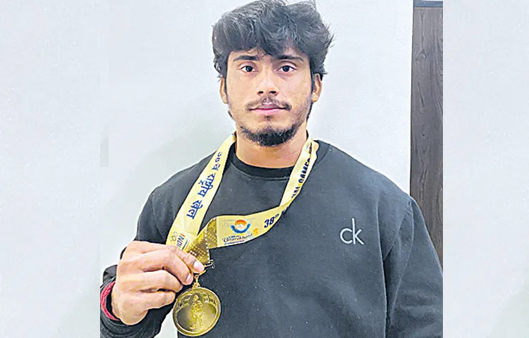 Andhra Pradesh wins first gold medal in National Games