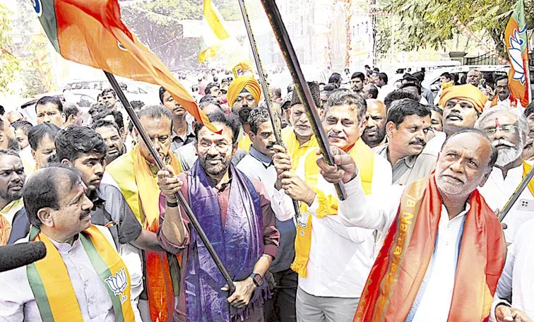 bjp would strengthen in telangana: kishan reddy