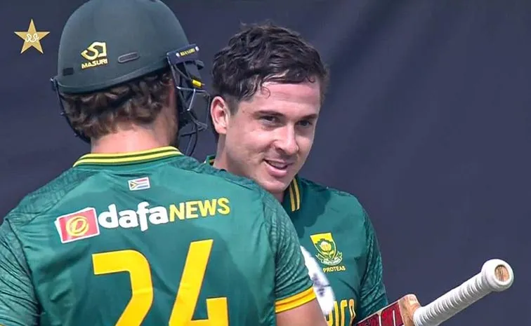 Pakistan ODI Tri Series: South African Opener Matthew Breetzke Hits A Ton On His ODI Debut