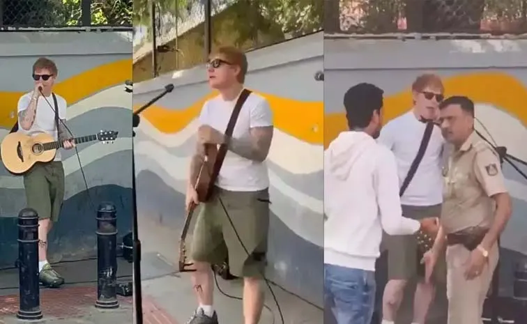Bengaluru Police Officer Pulled The Plug When Ed Sheeran Surprised