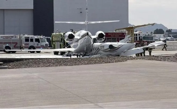 Private Jets Collide At Scottsdale Airport In Arizona