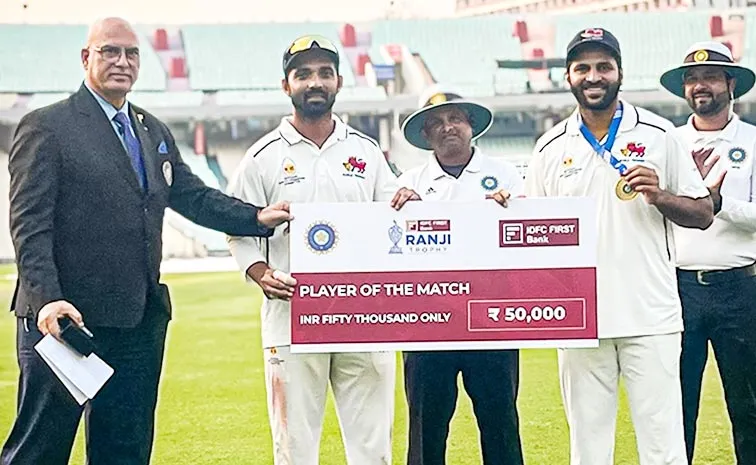 Ranji Trophy: Shardul Shines Mumbai beats Haryana Enters Semi Final