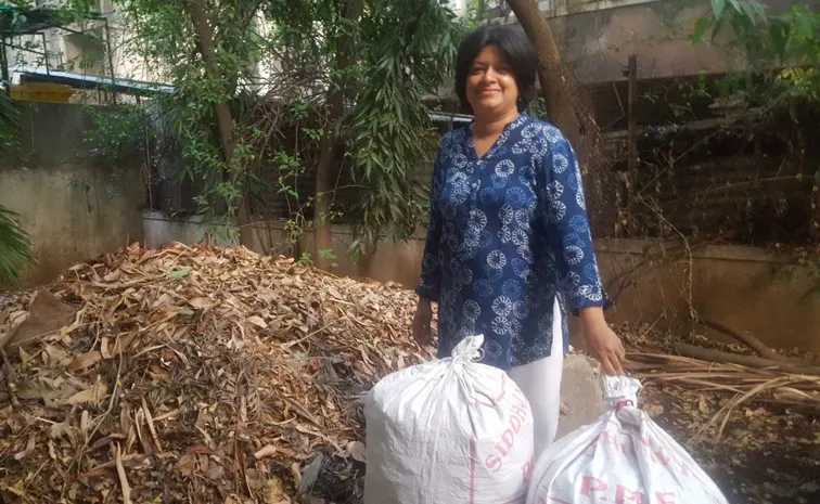 how to make compost with dry leaves