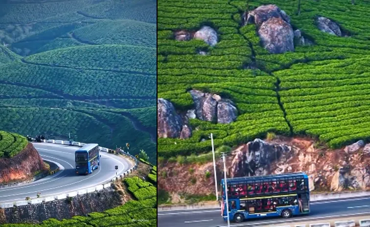 KSRTC double-decker bus to munnar, Go kerala shares video goes viral