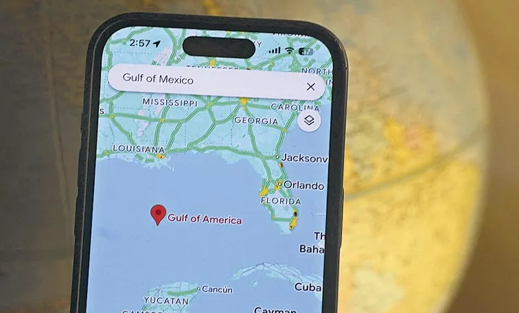 Google Maps updates Gulf of Mexico name for US users