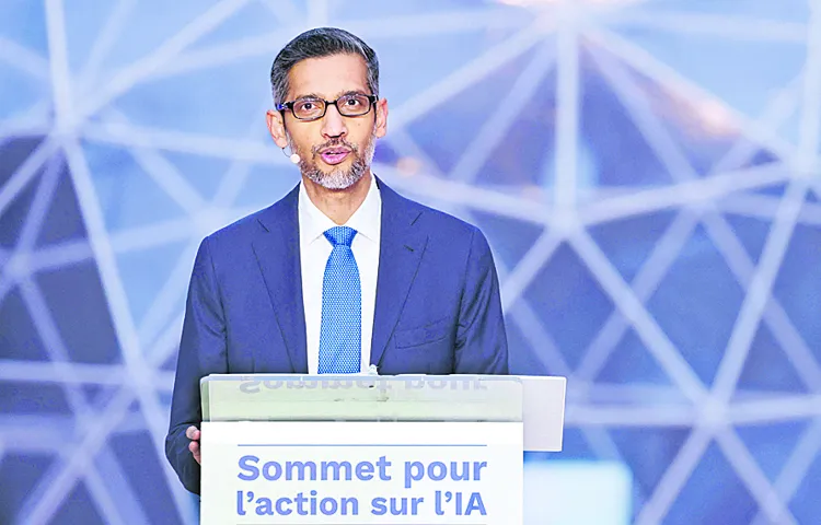 Google CEO Sundar Pichais roadmap for development effective use of artificial intelligence