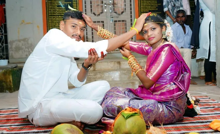 Young Woman Silent Fighting In Husband House