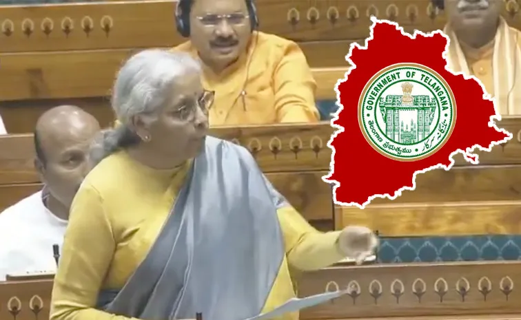 Nirmala Sitharaman Comments on Telangana Debt in Parliament