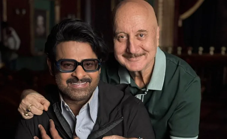 Bollywood Actor Anupam Kher to collaborate with Baahubali Prabhas