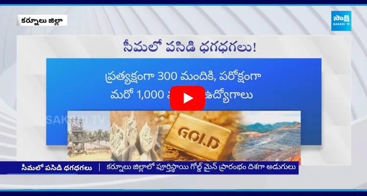 Gold Mine Project in Kurnool District 