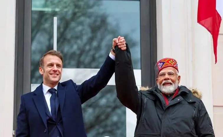 PM Narendra Modi bilateral talks with France President Emmanuel Macron