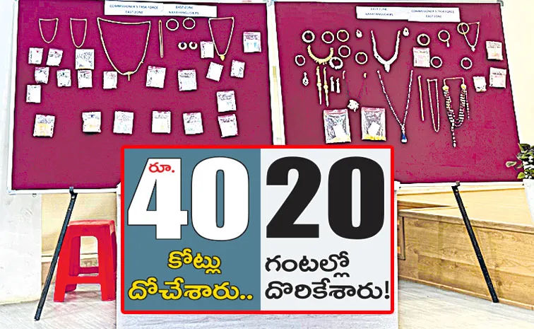 Hyderabad Police Crack Rs 40 Crore Burglary Case in 20 Hours