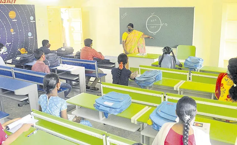 Action on errors in registration of students in aided schools: Andhra pradesh