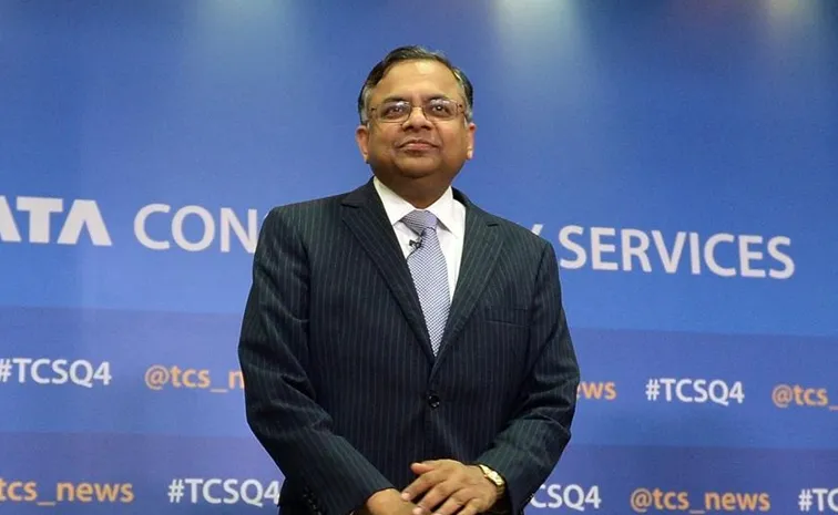 Tata Group chairman Chandrasekaran honored with UK Knighthood