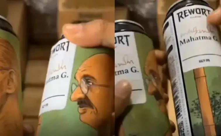 Russian beer featuring Mahatma Gandhi sparks outrage