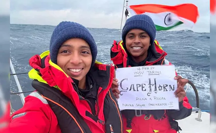 Two Navy Women Officers Cross Cape Horn