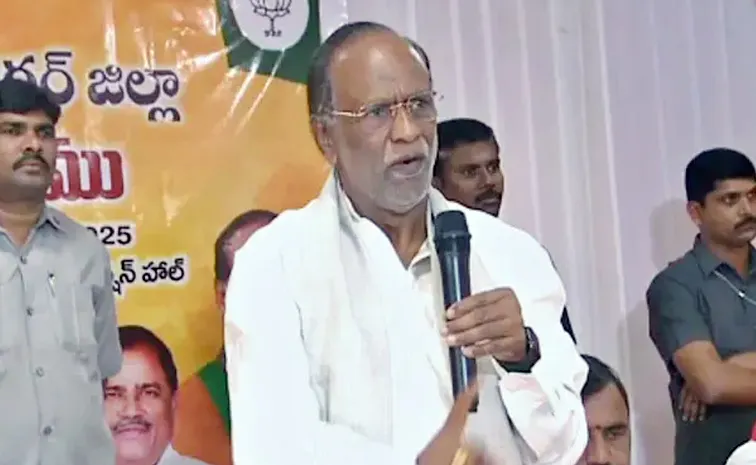 Bjp Mps Lakshman Arvind Comments In Nizamabad