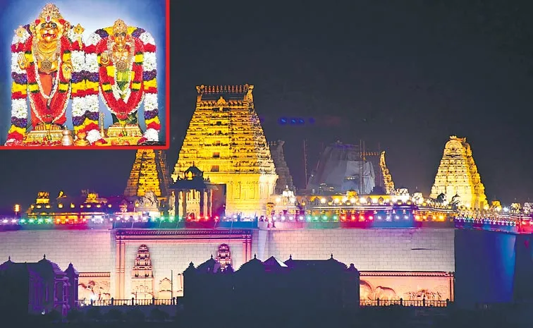 Special Report on Gold Plating Of The Yadadri Lakshmi Narasimha Temple Vimana Gopuram