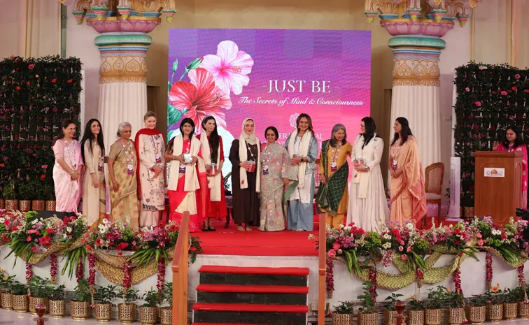 Women happiness is the wealth Guru Ravi Shankar International Women Conference