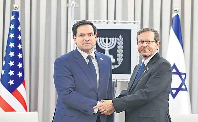  US Secretary of State Marco Rubio fully endorsed Israel war aims in Gaza