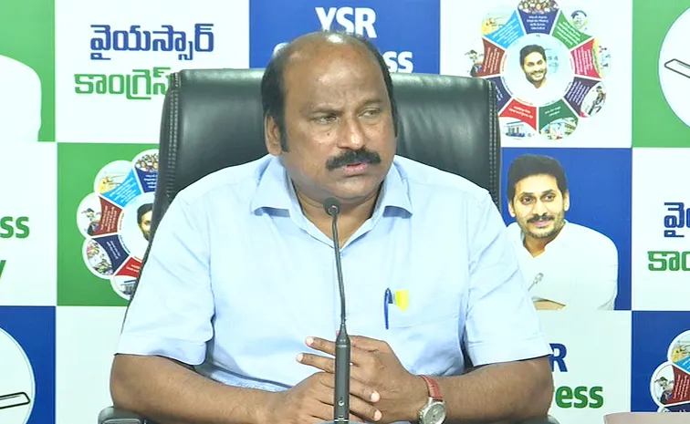 YSRCP TJR Sudhakar Babu Serious Warning To TDP Leaders