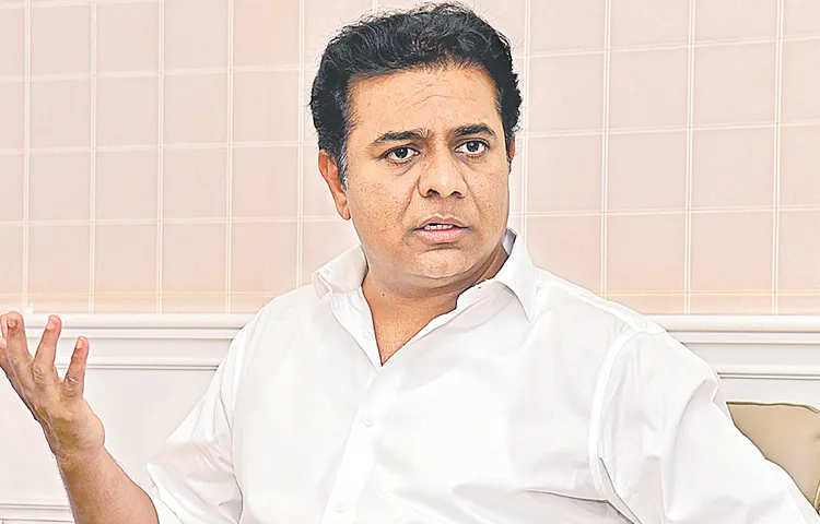 KTR counter to Union Finance Minister Nirmala Sitharaman