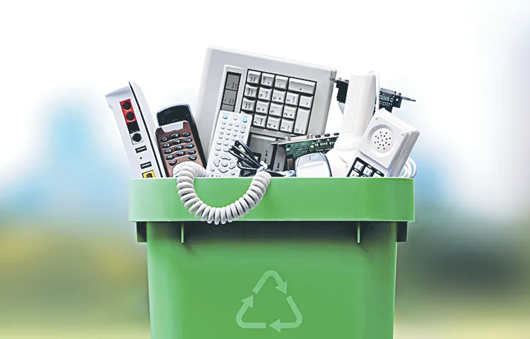 E waste business has potential of 6 billion dollars annually