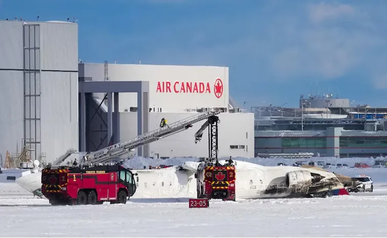 Delta Airlines Flight Crash Land In Toronto