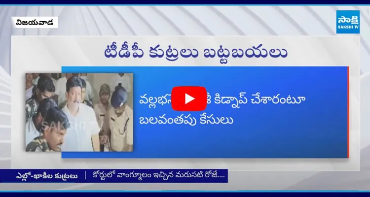 TDP And AP Police Conspiracy On Vallabhaneni Vamsi