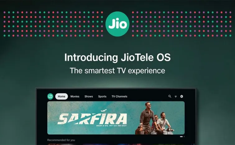 Reliance Jio recently launched JioTele OS India first operating system for smart TVs